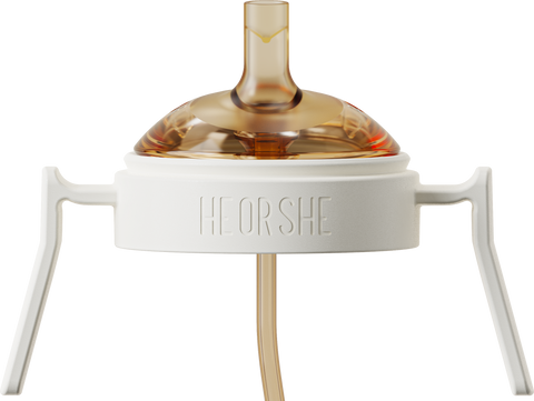 HEORSHE - Replacement Cup Spout and Straw with Connector HEORSHE - Replacement Cup Spout and Straw with Connector