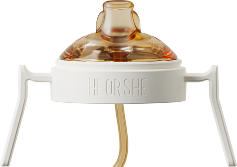 HEORSHE - Replacement Cup Spout and Straw with Connector HEORSHE - Replacement Cup Spout and Straw with Connector