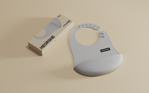 HEORSHE - 矽膠幼兒圍兜 HEORSHE - 矽膠幼兒圍兜