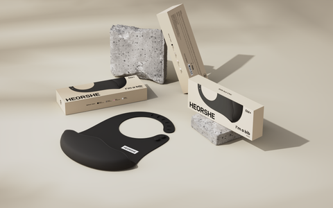 HEORSHE - 矽膠幼兒圍兜 HEORSHE - 矽膠幼兒圍兜