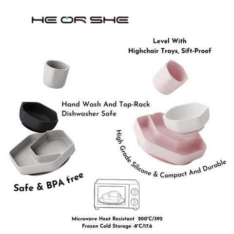 HEORSHE - Toddler Feeding Set