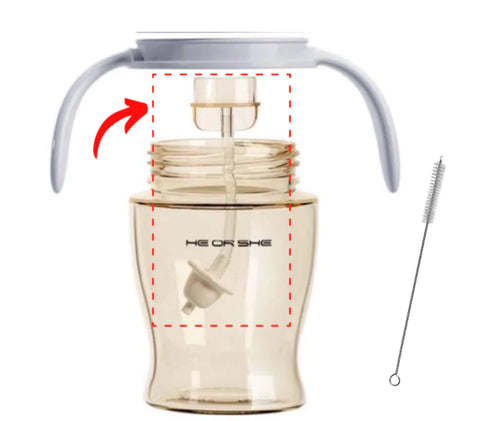 HEORSHE - Replacement Cup Spout and Straw with Connector