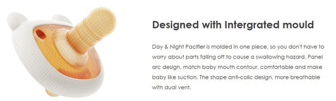 HEORSHE - Day & Night Pacifier